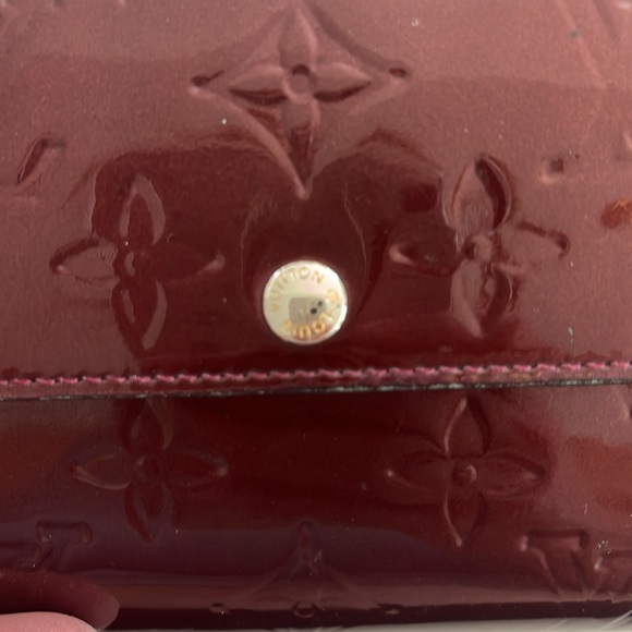Louis Vuitton Vernis Sarah Wallet Rouge - Picture 4 of 11